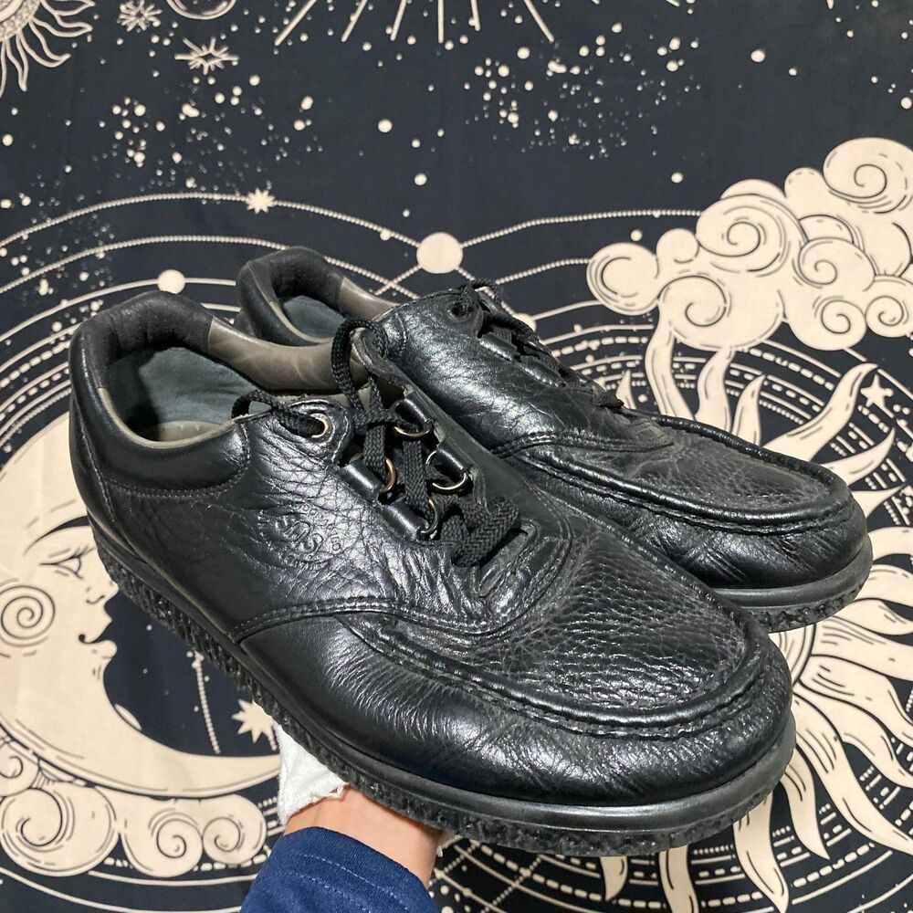 SAS Pathfinder Sneaker Shoes Mens 12.5M Leather Casual Walking Cushioned Comfort